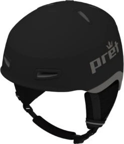 Pret Moxie X Helmet 2022 -Ski Gear Store 3443635Pret2122 Moxie X Black front 1800x1800