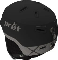 Pret Moxie X Helmet 2022 -Ski Gear Store 7859565Pret2122 Moxie Black back 1800x1800
