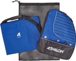 Athalon Two Piece Deluxe Bag Set 14 Athalon Two Piece Deluxe Bag Set -Ski Gear Store 82158462 138 BLUE BLACK 2PC SET Drawstring Mesh Bag