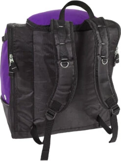 Athalon Two Piece Deluxe Bag Set 15 Athalon Two Piece Deluxe Bag Set -Ski Gear Store 85536424 138 PURPLE BLACK Bootbag Back with backpack straps
