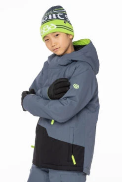 686 Geo Snowboard Jacket - Boys -Ski Gear Store 8667294M2W504 ORION BLUE COLORBLOCK 0266