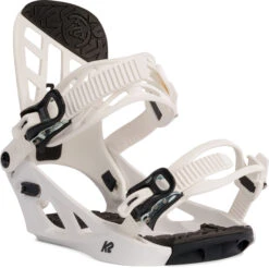 K2 Youth Snowboard Binding 11 K2 Youth Snowboard Binding -Ski Gear Store 8741846F22 K2SB YOUTH WHITE FRONT34