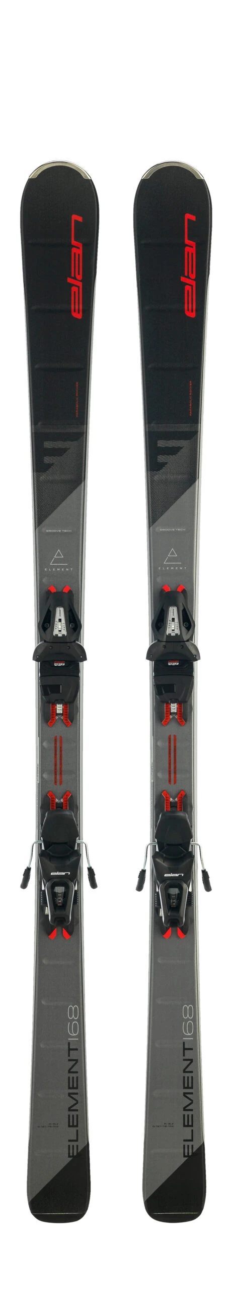 Elan Element Black/Red Ski + EL 10.0 Ski Binding 3 Elan Element Black/Red Ski + EL 10.0 Ski Binding