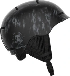 Salomon Grom Jr. Helmet -Ski Gear Store max 2499394 L40836800 0 GHO GROM BLACK TIE DIE