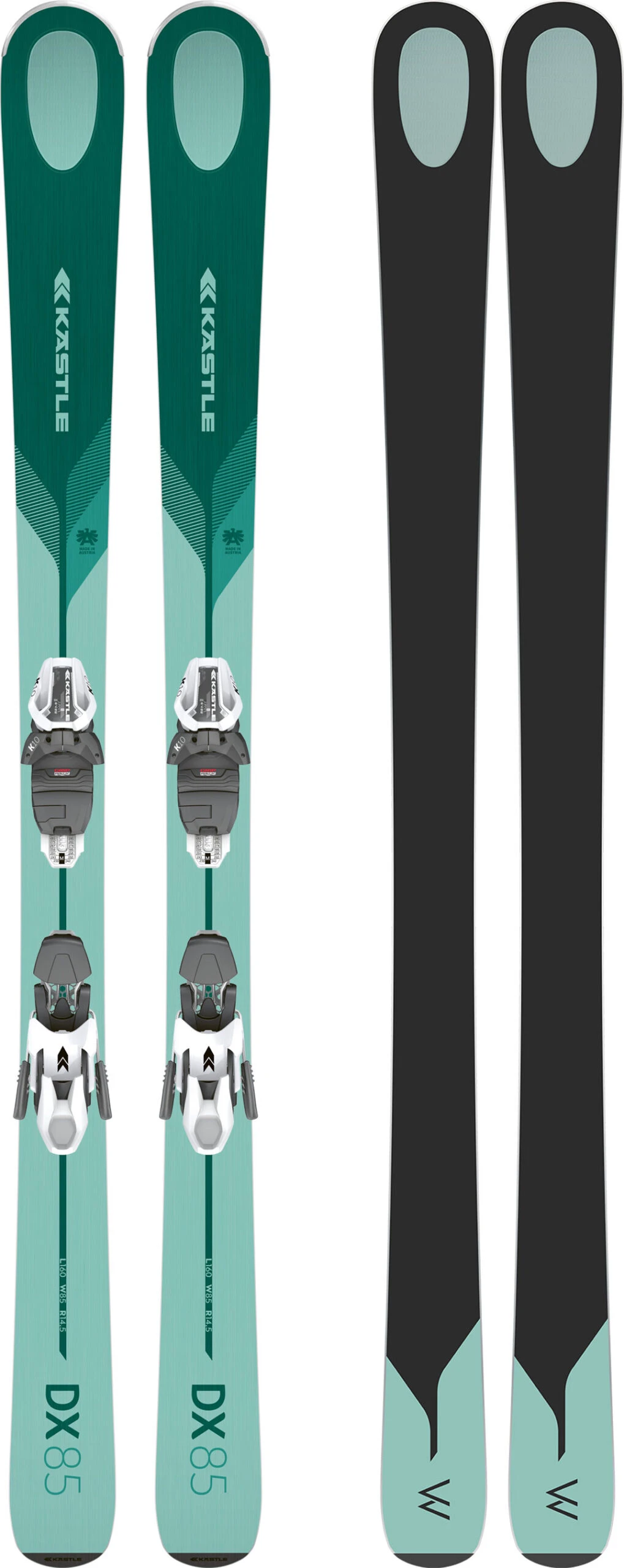 Kastle DX85 Ski + K10 SLR GW Ski Binding - Womens 4 Kastle DX85 Ski + K10 SLR GW Ski Binding - Womens - Image 2