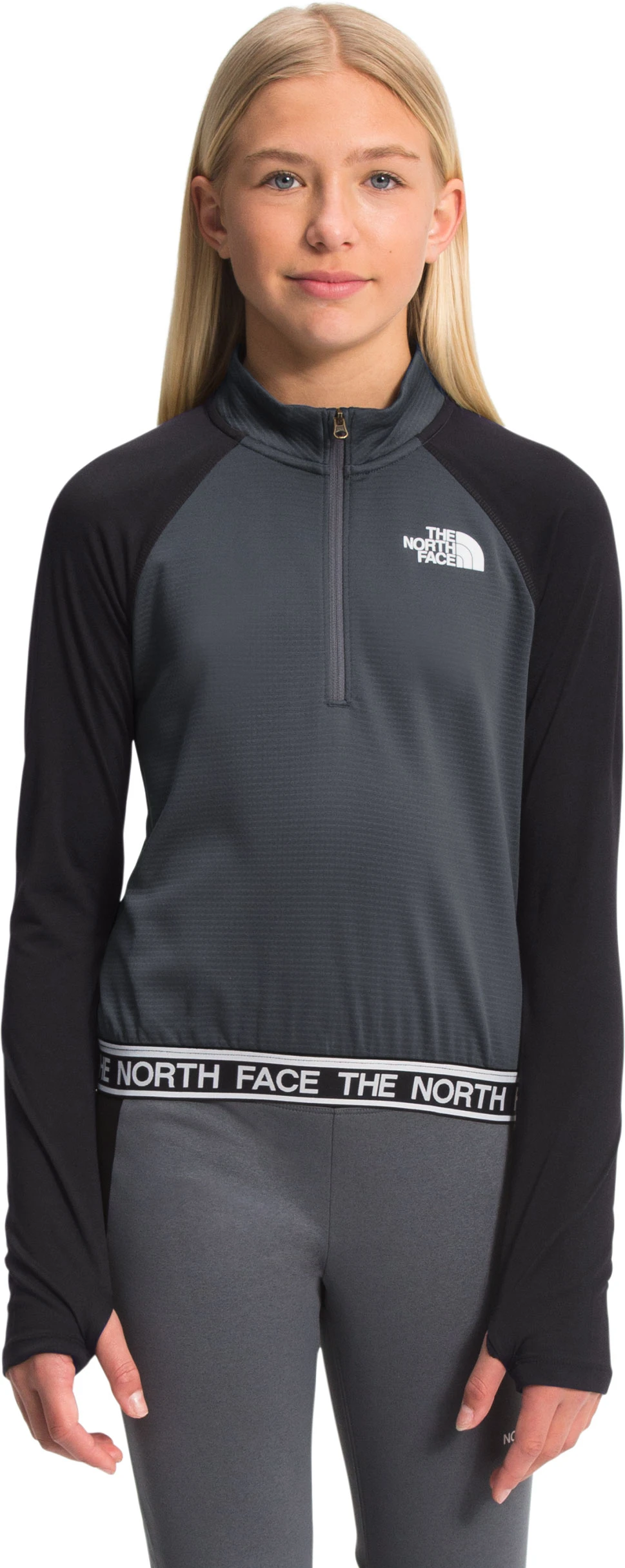 The North Face Reactor Thermal 1/4 Zip - Girls 2022 3 The North Face Reactor Thermal 1/4 Zip - Girls 2022
