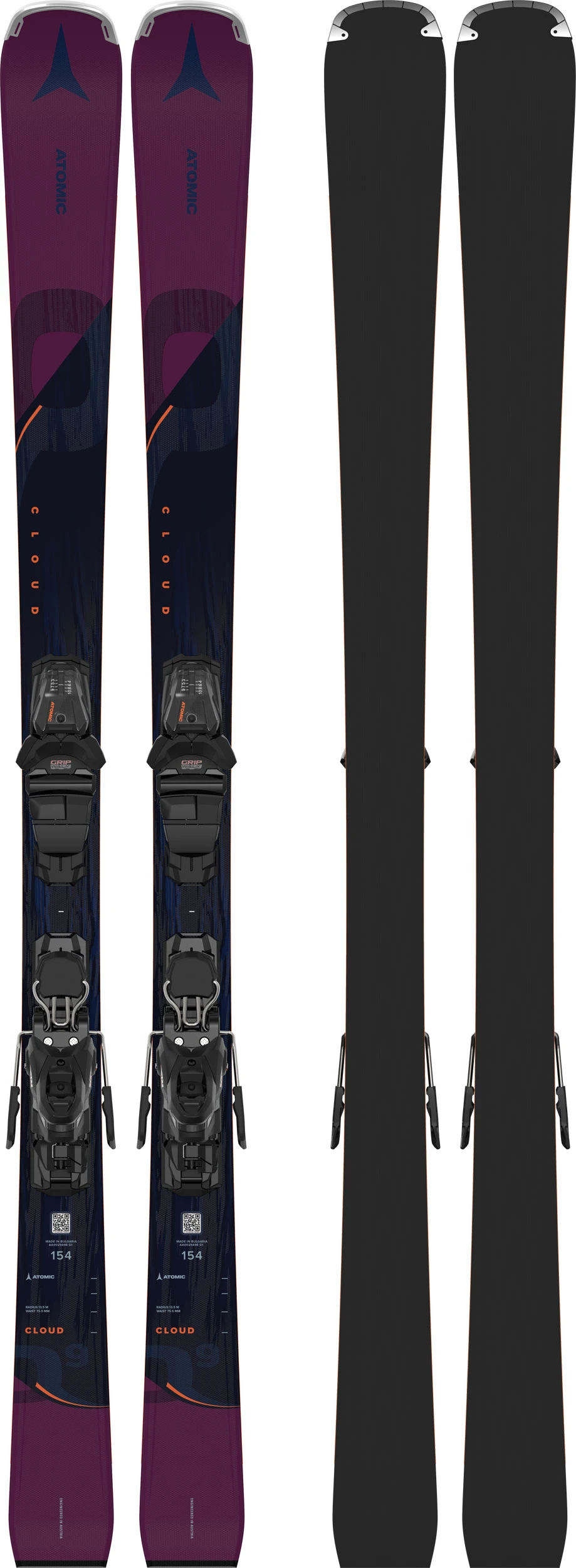 Atomic Cloud Q9 Ski + M10 GW Ski Binding 3 Atomic Cloud Q9 Ski + M10 GW Ski Binding