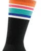 Darn Tough Glacier Stripe Over The Calf Sock 2020 -Ski Gear Store max 4887330 1895 Black