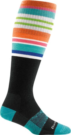 Darn Tough Glacier Stripe Over The Calf Sock 2020