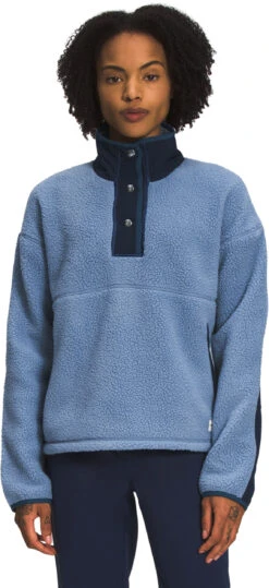 The North Face Cragmont Fleece 1/4 Snap - Womens -Ski Gear Store max 5008292 NF0A5J1R I29 hero