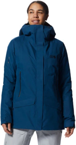 Mountain Hardwear Cloud Bank Gore-Tex Insulated Ski Jacket - Womens -Ski Gear Store max 5482078 cloudbank darkcasp 1