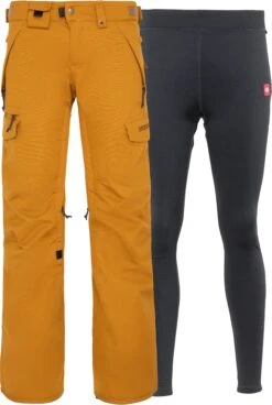 686 Smarty Cargo Snowboard Pant - Womens 2022 7 686 Smarty Cargo Snowboard Pant - Womens 2022 -Ski Gear Store max 737967 M1W405 GOLDENBROWN 1